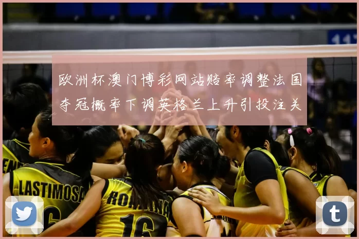 欧洲杯澳门博彩网站赔率调整法国夺冠概率下调英格兰上升引投注关注